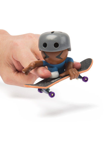 VV-6071054_20148754,Tech Dech Sk8 Crew Pachet Placa Si Figurina 9.6cm Casca Gri