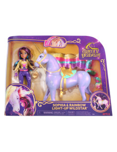 VV-6071553,Unicorn Academy Set Sophia Si Wildstar Lumina De Curcubeu