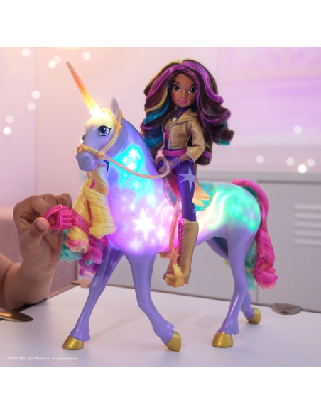 VV-6071553,Unicorn Academy Set Sophia Si Wildstar Lumina De Curcubeu