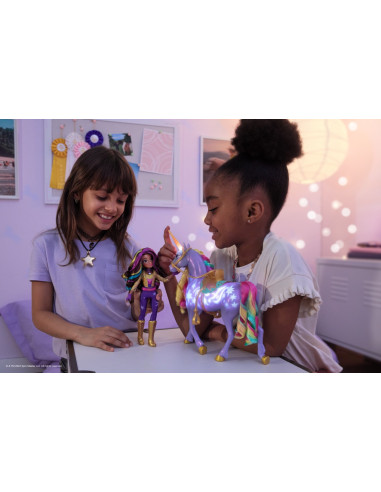 VV-6071553,Unicorn Academy Set Sophia Si Wildstar Lumina De Curcubeu