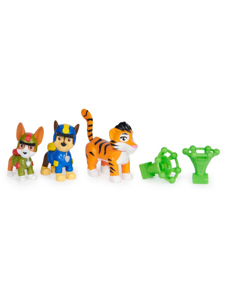 VV-6068629,Patrula Catelusilor Jungle Pups Set 3 Figurine Chase Tracker Si Tigrul