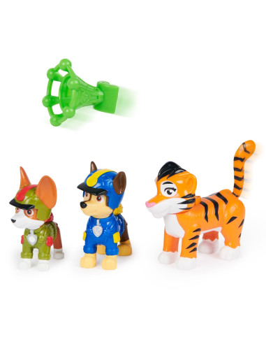 VV-6068629,Patrula Catelusilor Jungle Pups Set 3 Figurine Chase Tracker Si Tigrul