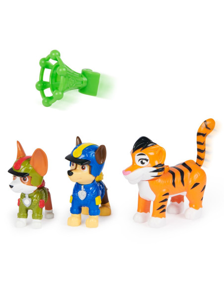 VV-6068629,Patrula Catelusilor Jungle Pups Set 3 Figurine Chase Tracker Si Tigrul