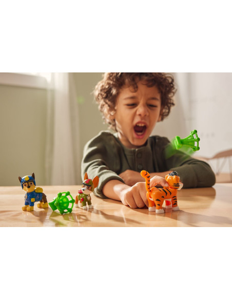 VV-6068629,Patrula Catelusilor Jungle Pups Set 3 Figurine Chase Tracker Si Tigrul