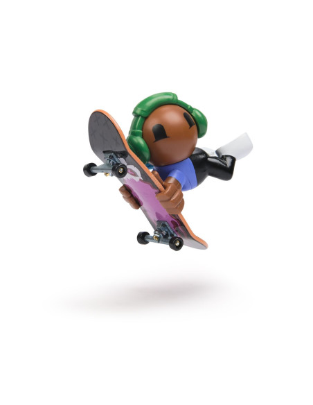 VV-6071054_20149434,Tech Dech Sk8 Crew Pachet Placa Si Figurina 9.6cm Casti Verzi