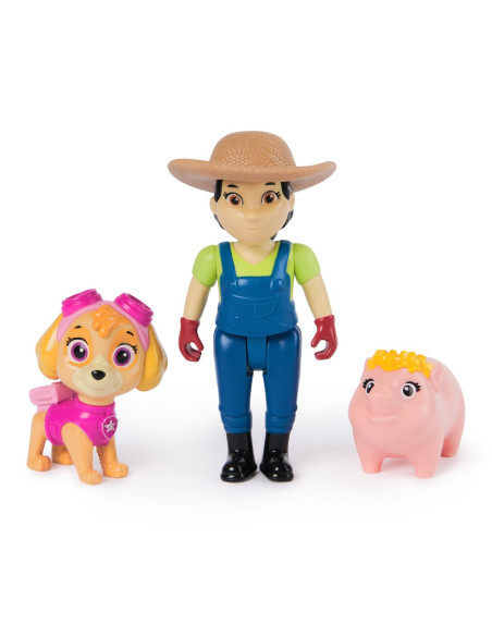 VV-6070734_20148173,Patrula Catelusilor Set Figurine Eroi De Salvare Skye Si Farmer Yumi