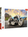 VV-37384,Puzzle Trefl 500 Motocicleta Neagra