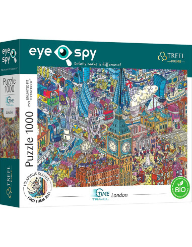 VV-10750,Puzzle Trefl 1000 Uft Eye Spy Travel Londra