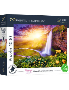 VV-10756,Puzzle Trefl Uft 1000 Cascada Seljalandsfoss Islanda