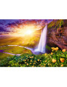 VV-10756,Puzzle Trefl Uft 1000 Cascada Seljalandsfoss Islanda