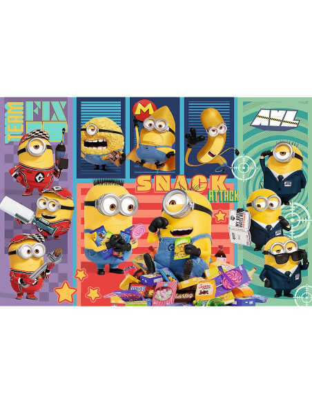 VV-15423,Puzzle Trefl 160 Despicable Me 4 Lumea Minionilor