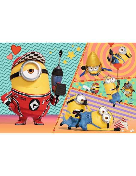 VV-34648,Puzzle Trefl 4in1 Despicable Me 4 Minionii Trazniti