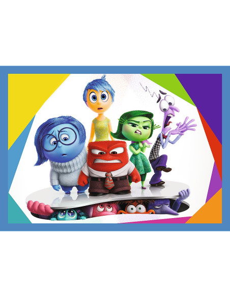 VV-34652,Puzzle Trefl 4in1 Disney Inside Out 2 O Lume Plina De Emotii