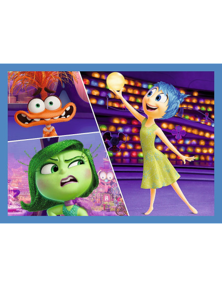 VV-34652,Puzzle Trefl 4in1 Disney Inside Out 2 O Lume Plina De Emotii