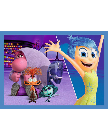 VV-34652,Puzzle Trefl 4in1 Disney Inside Out 2 O Lume Plina De Emotii