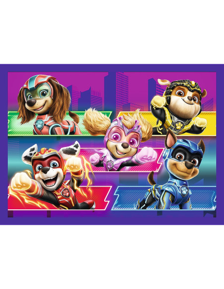 VV-34621,Puzzle Trefl 4in1 Patrula Catelusilor Mighty Movie Eroii