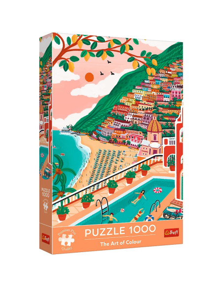 VV-10895,Puzzle Trefl 1000 Premium Plus Positano Italia