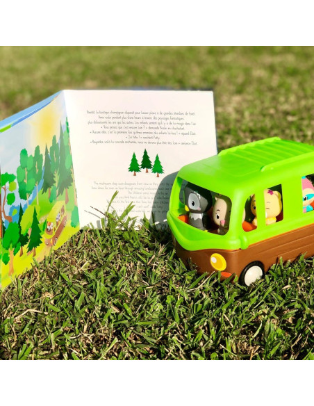 Autobuzul aventurii din Klorofil - Adventure Bus - Set joc de rol si imaginatie