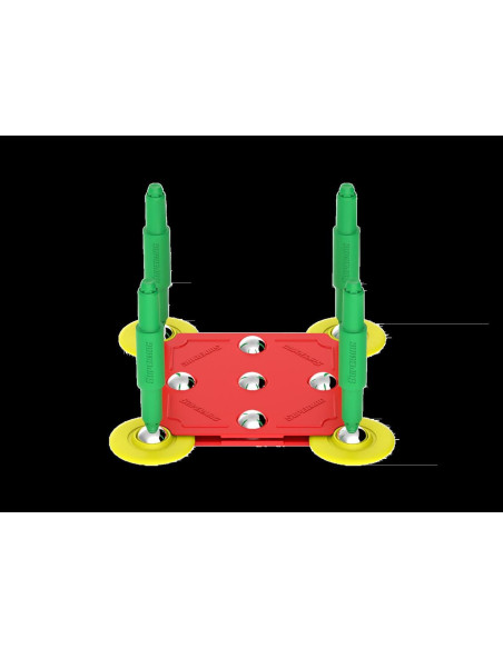 Set de constructie magnetic Supermag Classic, 72 piese