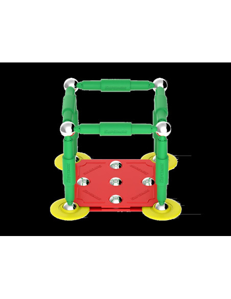 Set de constructie magnetic Supermag Classic, 72 piese