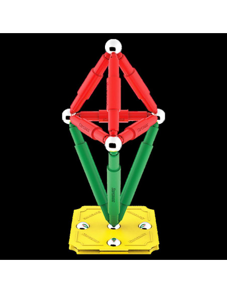 Set de constructie magnetic Supermag Classic, 72 piese