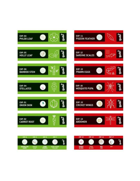 Set Lamele pentru microscop - 20 de mostre diferite