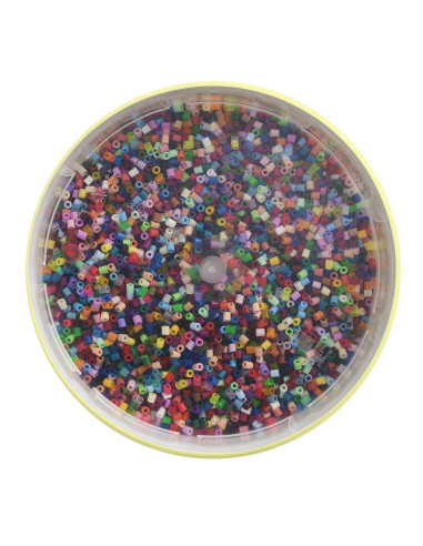 Ha181-68,Galeata cu 30000 margele de calcat Hama midi mix de 52 culori (mix-68)