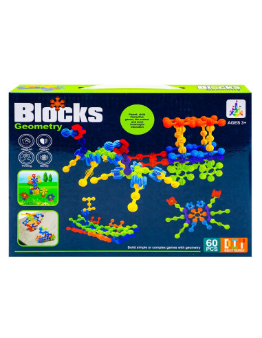 ROB-9902A,Joc constructii, 60 piese