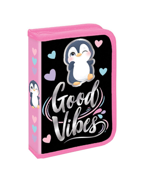 YL106,Penar echipat, 1 fermoar, 2 extensii, 30 piese, GOOD VIBES - YOLLO