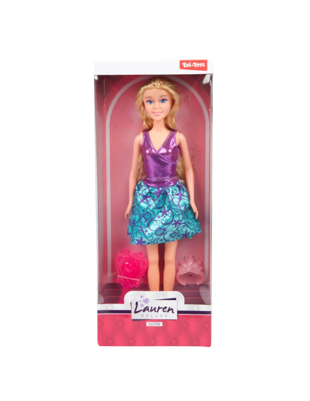 ROB-39960Z,Papusa cu accesorii - Toi-Toys