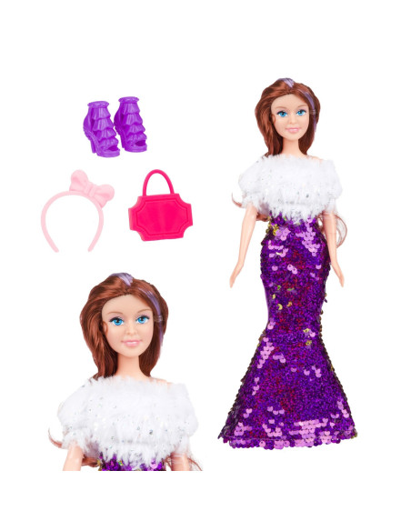 ROB-39961Z,Papusa cu accesorii - Toi-Toys