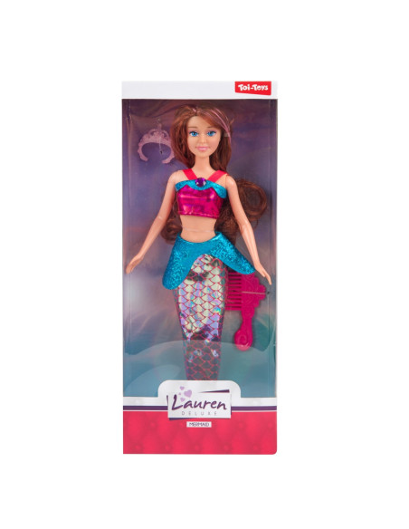 ROB-39963Z,Papusa sirena, cu accesorii - Toi-Toys