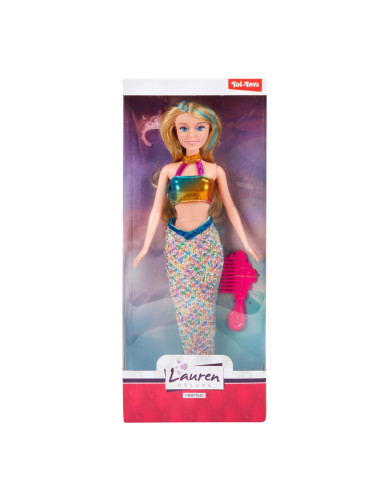 ROB-39963Z,Papusa sirena, cu accesorii - Toi-Toys