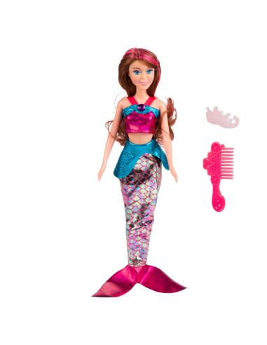 ROB-39963Z,Papusa sirena, cu accesorii - Toi-Toys