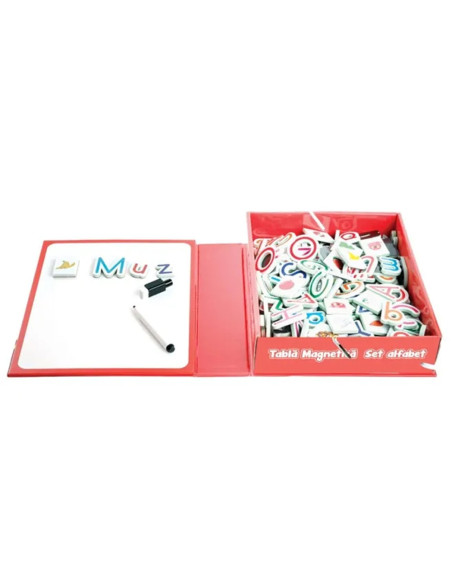 S02007910,Smile Games - Joc educativ alfabetul pe tableta magnetica