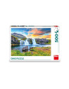 ROB-502765,Puzzle Cascada Islanda, 500 piese - DINO TOYS