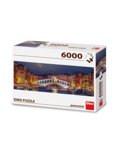 Puzzle Podul Rialto, 6000...