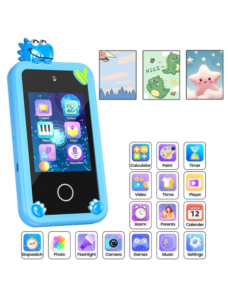 ROB-LK-001/P1,Smartphone pentru copii, 18 functii