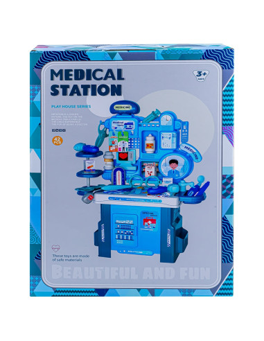 ROB-9023,Play set doctor, 42 piese/set