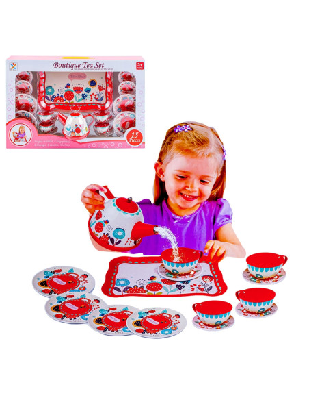 ROB-966-D16,Set ceainic, 15 piese