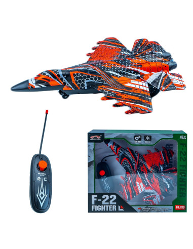 ROB-J032-2,Avion de lupta, cu RC, 30x22.5x9.5 cm