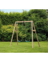 PLUM27509,Leagan din lemn pentru 2 copii Double Swing Set Plum