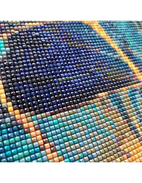 Goblen cu Diamante patrate, 40x50 cm, Turnul cu Ceas din Sighișoara, GBN-511