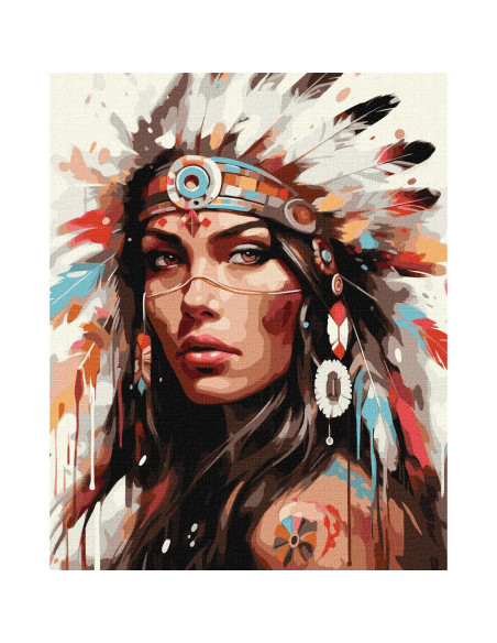 Pictura pe numere, 40x50 cm, KH8425