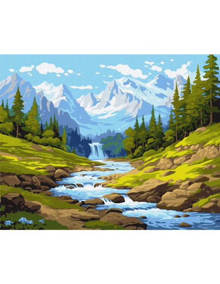 Pictura pe numere, 40x50 cm, KH2899
