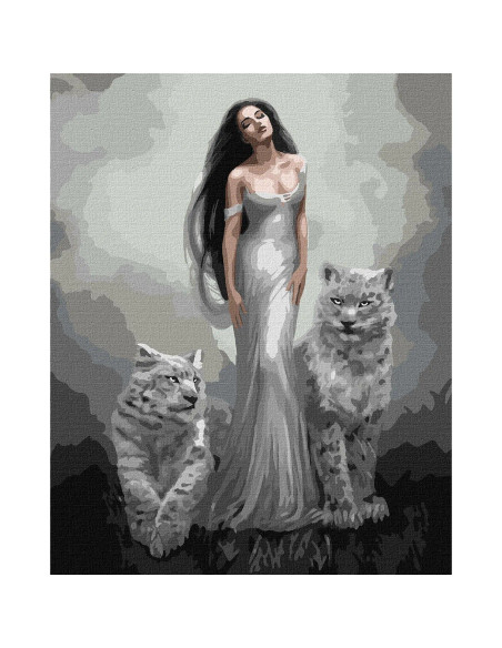 Pictura pe numere, 40x50 cm, KH4851