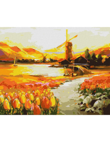 Pictura pe numere, 40x50 cm, KH6315