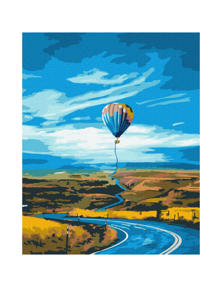 Pictura pe numere, 40x50 cm, KH2855