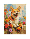 KHO6616,Pictura pe numere, 30x40 cm, KHO6616