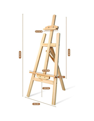Sevalet pictura, material lemn de...